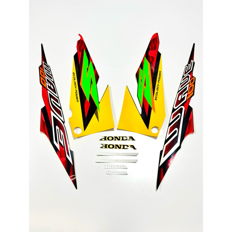 TEM WAVE 100 - 2004 VÀNG ĐEN THAILAND