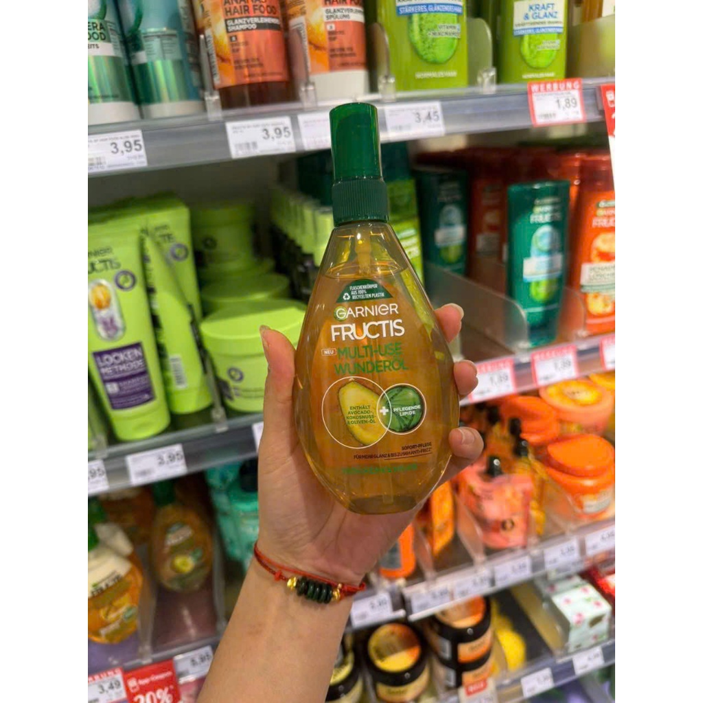 XỊT DƯỠNG TÓC GARNIER 150ml - SIÊU PHỤC HỒI TÓC HƯ TỔN