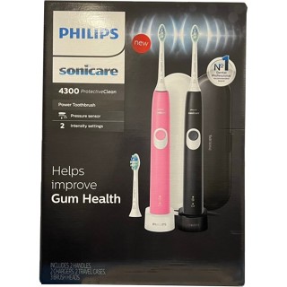[NEW] Bộ đôi bàn chải điện Philips bàn chải pin Oral-B Sonicare ProtectiveClean 4100 4300 4500 Phillips Phillip Philip