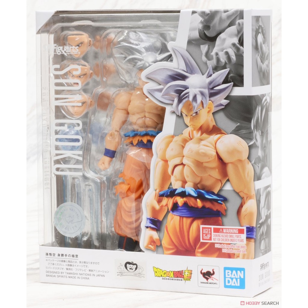 Mô Hình SHF Son Goku Ultra instinct - Goku UI Dragon Ball Chính Hãng BANDAI