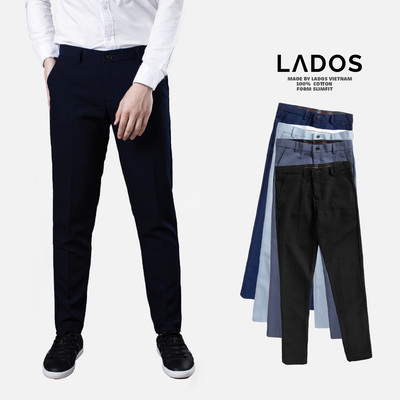 Quần tây dài dáng chuẩn LADOS-24167 với form dáng chuẩn Âu