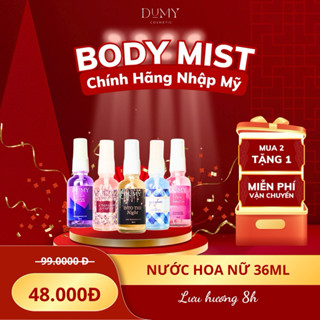 Nước hoa body mist Bath and Body Work, xịt thơm cơ thể lưu hương lâu, 36ml