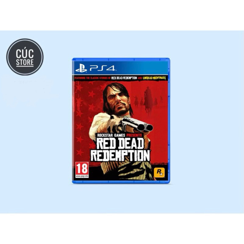 Đĩa chơi game PS4: Red Dead Redemption