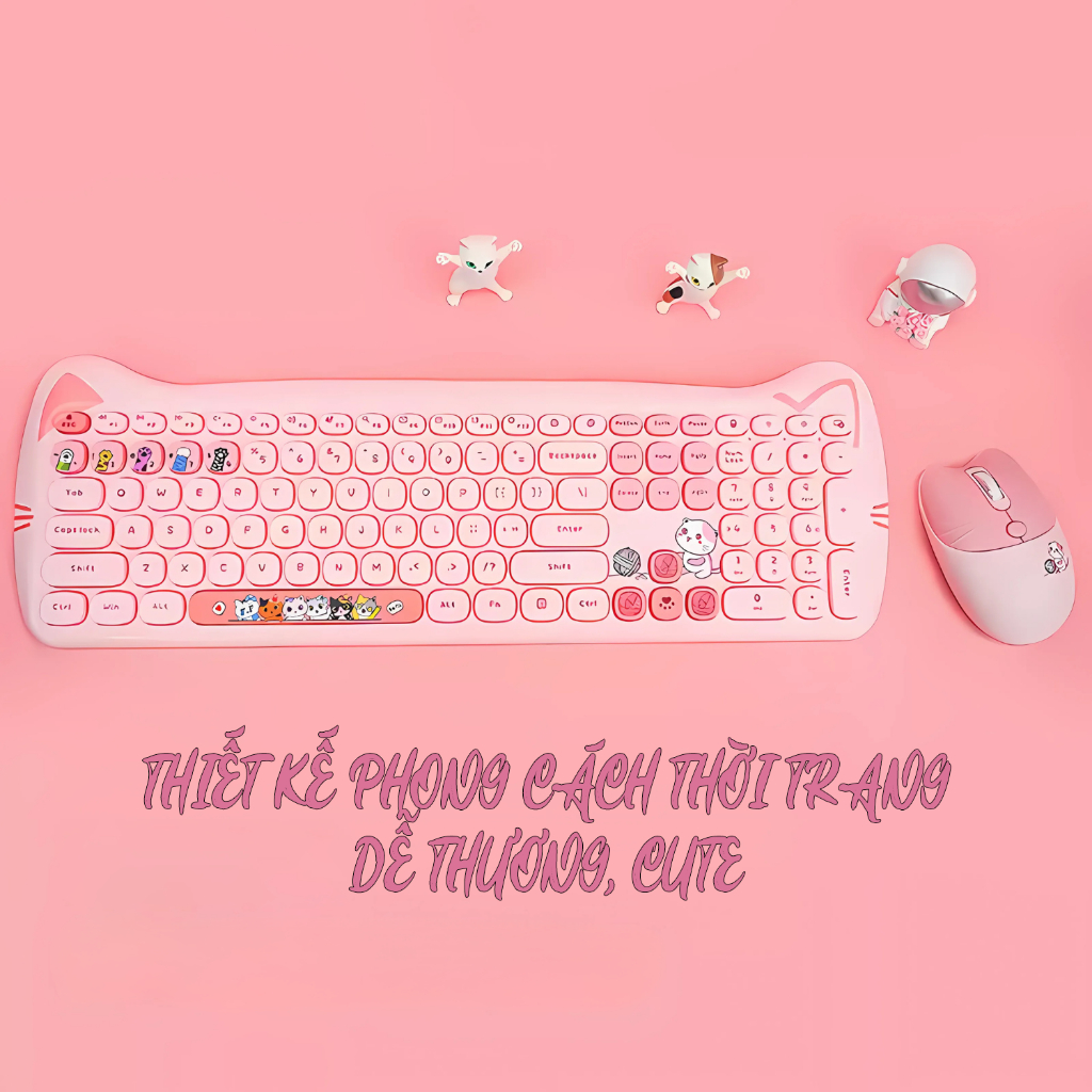 Bàn Phím Không Dây Mofii Candy Sweet Cho Điện Thoại, Máy Tính Bảng, Máy Tính Laptop, PC | BigBuy360 - bigbuy360.vn
