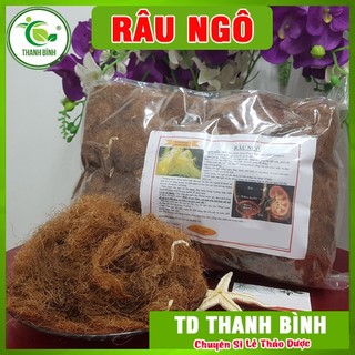 Râu ngô 1kg - thu hái và phơi khô - hàng công ty