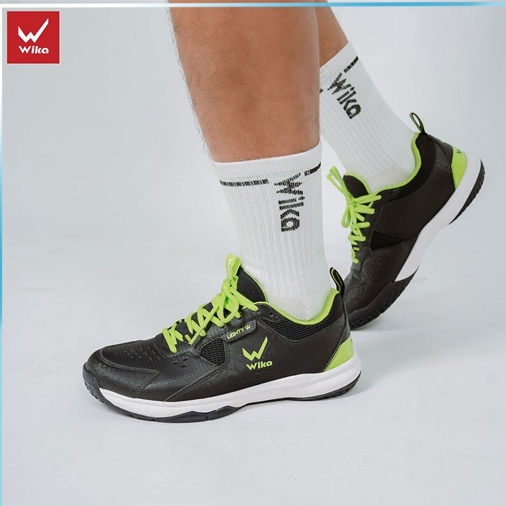 Giày Thể Thao Wika Maru Đen - Giày Phù Hợp Cho Mọi Môn Thể Thao