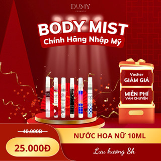 Body mist Bath and Body Work, Victoria Secret,xịt thơm nước hoa toàn thân 10ML