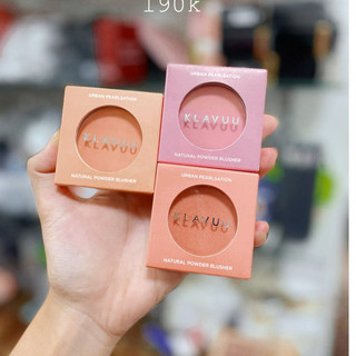  Phấn má hồng KLAVUU Urban Pearlsation Natural Powder Bluser 