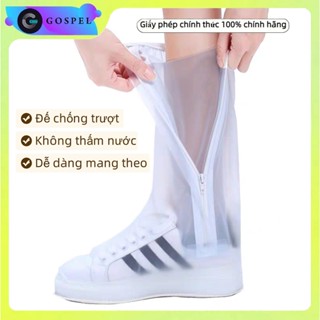 Giày mưa silicone chất lượng cao với đế chống trượt có thể tái sử dụng siêu bền siêu tiện lợi