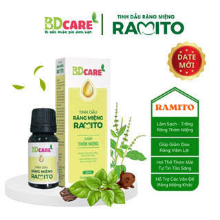 Tinh dầu răng miệng Ramito -10ml - làm sạch, tạo hơi thở thơm mát, phòng ngừa và hỗ trợ giải quyết các vấn đề răng miệng