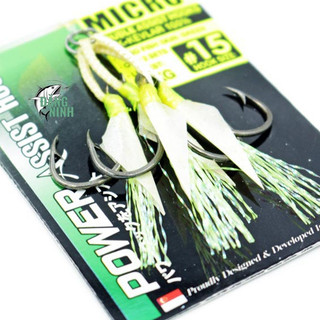 Lưỡi jig Pioneer Micro, lưỡi câu cá, lưỡi câu lure
