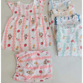 ( 4 bộ 4 màu 4 họa tiết khác nhau) Combo 4 bộ tole bé (4-26kg)