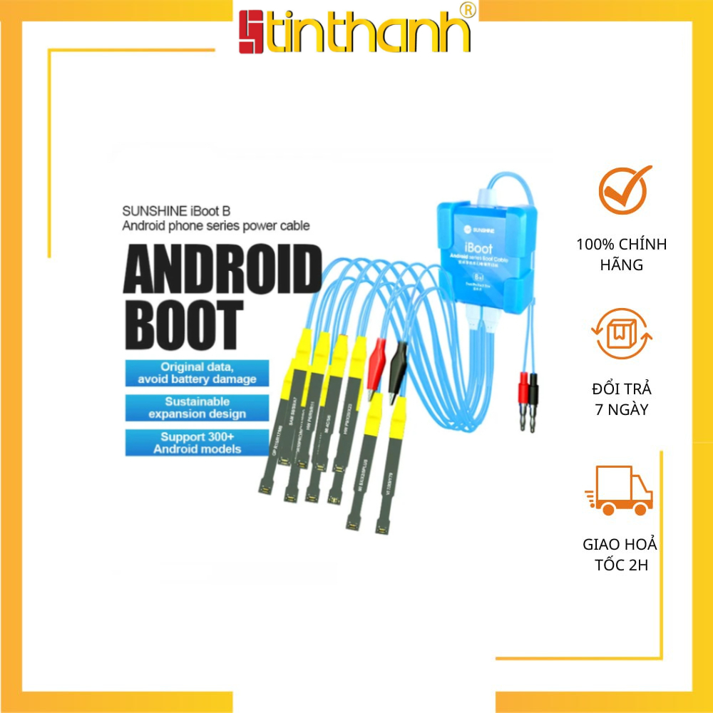 Bộ dây cấp nguồn Sunshine iBoot (sử dụng cho Android)