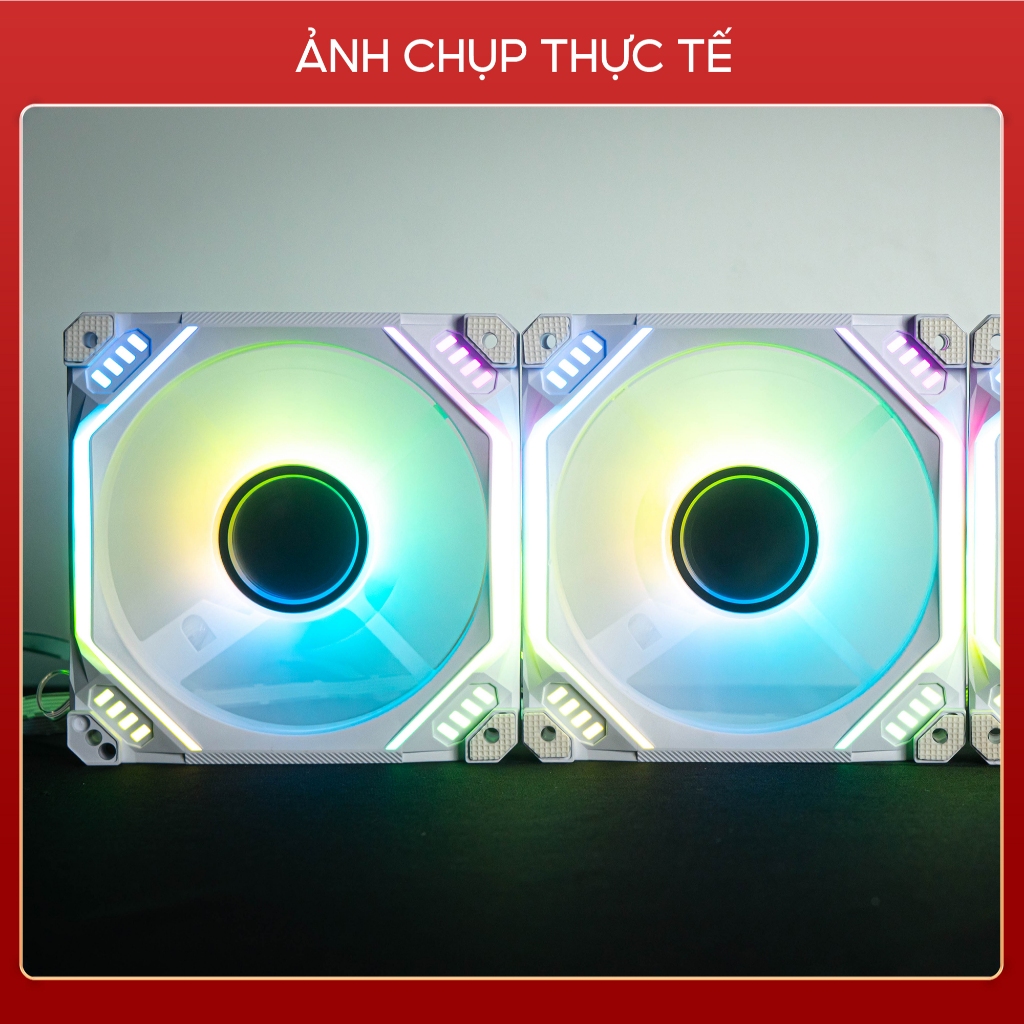 Combo 5 quạt tản nhiệt PC, fan case Led RGB Centaur CT09 - Hàng chính hãng | BigBuy360 - bigbuy360.vn