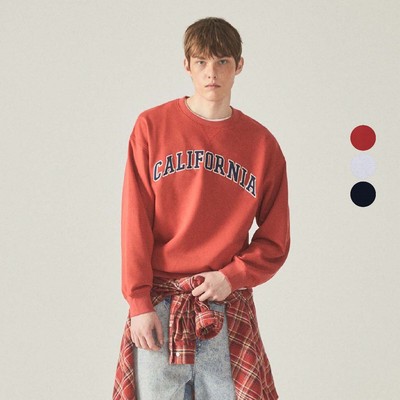 Áo Sweater WHO.A.U California Patch Sweatshirt_WHMWF2223U