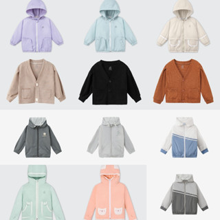 LAPOMME - Áo khoác gió La Pomme kèm mũ túi hộp - LF03A - 6M 9M 12M 18M 3Y 4Y 5Y
