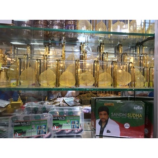 Lá Bồ Đề Ấn Độ dát vàng hộp meca