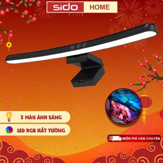 Đèn màn hình Sidohome SF301 đèn màn hình cong treo màn hình máy tính laptop led RGB hắt tường
