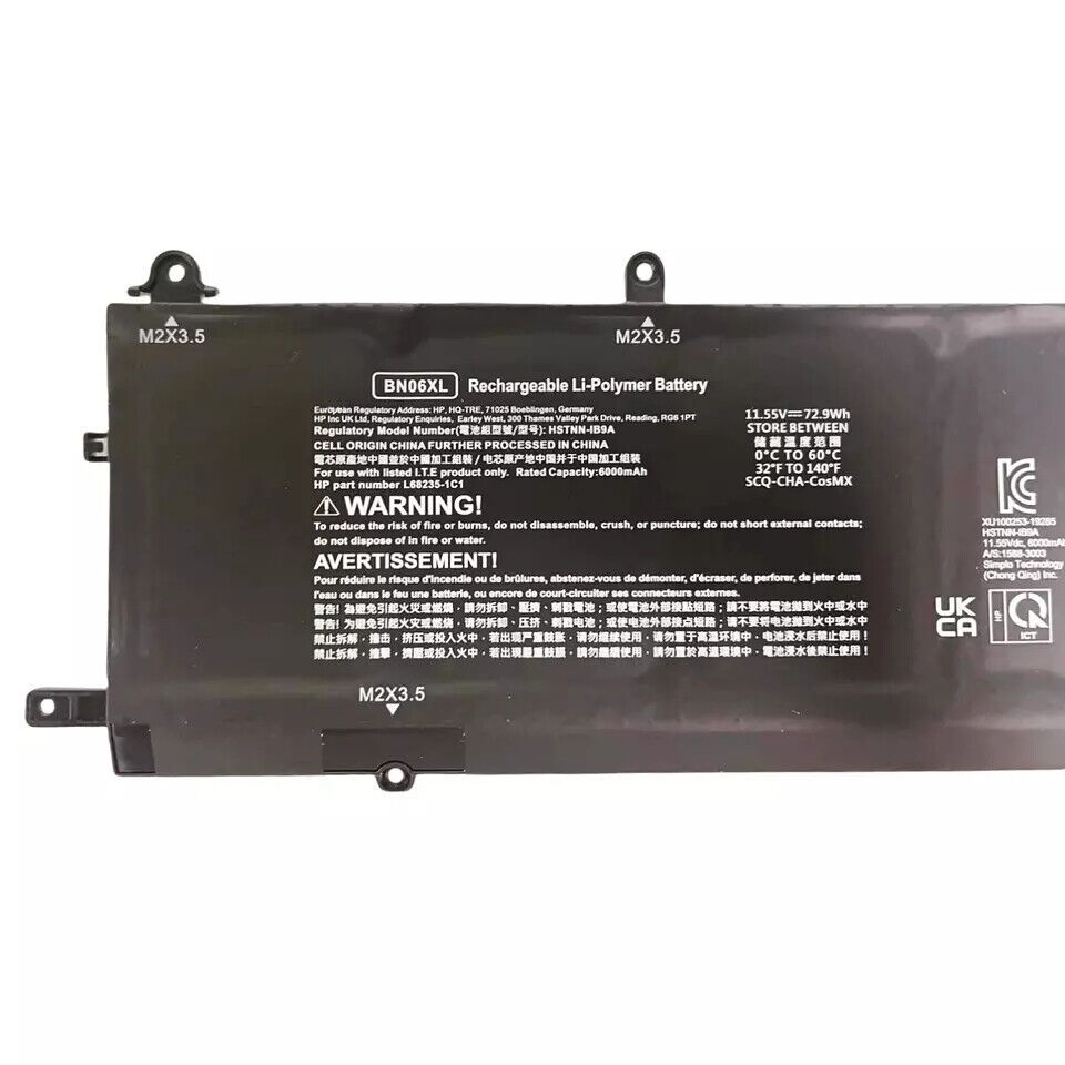 📢 Pin ZIN HP Spectre X360 15 15-EB 15-EB0005UR 15-EB0000NS BN06 BN06XL