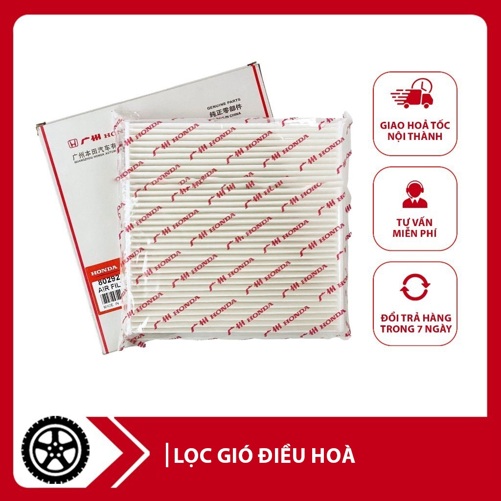 Lọc gió điều hòa, máy lạnh xe Honda City 2013-2020, Brio, Jazz, HRV, Acura CDX (2016~)OEM: 80292-TF0
