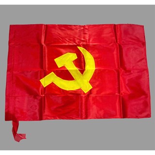 Cờ  đảng vải  phi bóng Cờ búa liềm