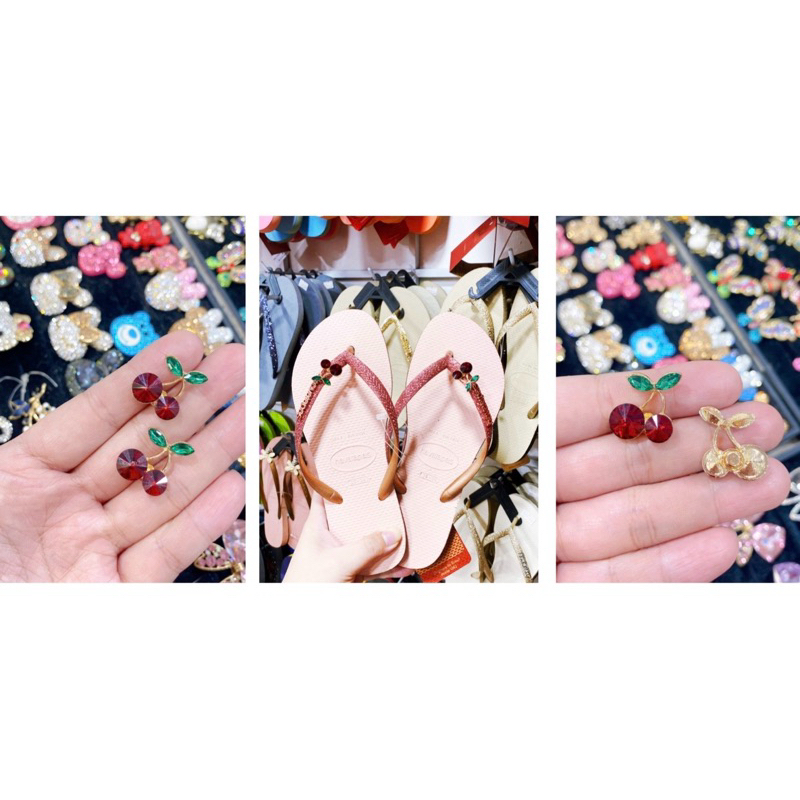 phụ kiện đính dép charm HVN - phụ kiện thời trang cao cấp