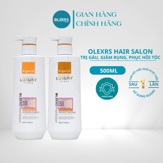 Dầu cặp gội xả OLEXRS Luxury 500-960ml phục hồi chống rụng tóc