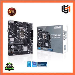 Bo Mạch Chủ - Mainboard Asus H610m-K D4 Socket LGA 1700 thế hệ 12,13,14 Intel - BH 36T
