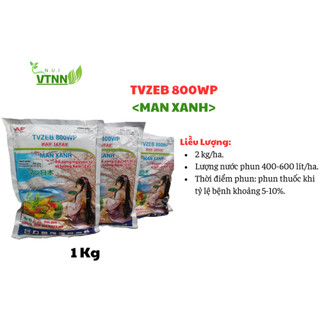 MAN XANH (MANCOZEB) GÓI 1KG