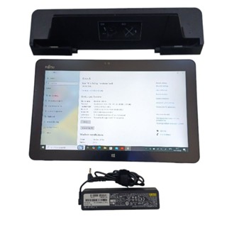  Máy tính bảng 2in1 Fujitsu stylus R727.cpu i5 7300.ram 4.ssd 128 256g.man 12.5in cảm ứng full HD.hinh thức 88% 