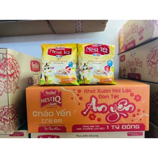 Thùng 30 gói Cháo Yến Việt Nest IQ Kids Vị Thịt Bằm - Y4T