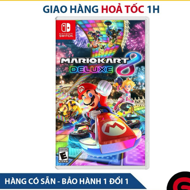 Game Mario Kart 8 Deluxe - Cho Máy Nintendo Switch