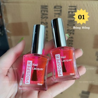 [ Mã 1 - 100 ] Nước sơn móng tay tự khô màu hottrend 16ml bền màu nhanh khô