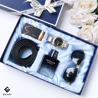  Set Thắt Lưng Nam Kính Mắt Đồng Hồ Nước Hoa Nam Làm Quà Tặng Bạn Trai Quà Tặng Bố  Sang Trọng Ý Nghĩa 
