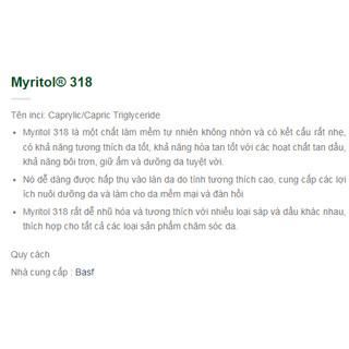 DẦU NỀN CAPRYLIC TRIGLYCERIDE (MCT OIL) - dung tích 50ml - 100ml - 250ml