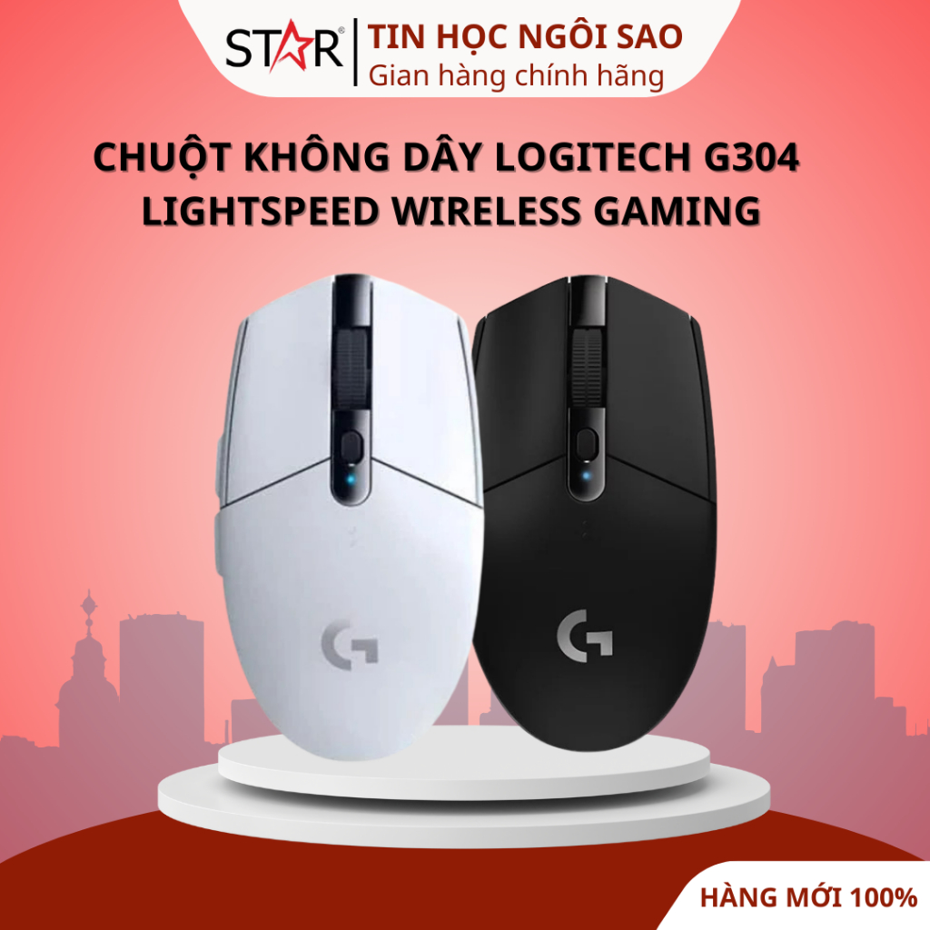 Chuột Không Dây Logitech G304 Lightspeed Wireless Gaming - Bảo hành 24 tháng
