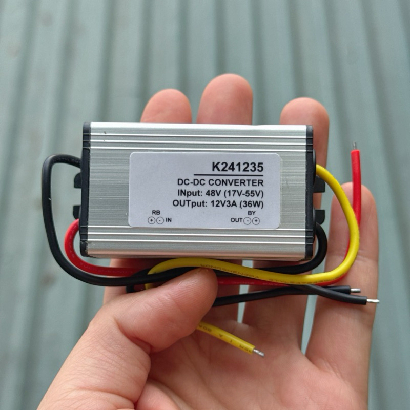 Bộ mạch hạ áp 48v xuống 12v 3a 36w