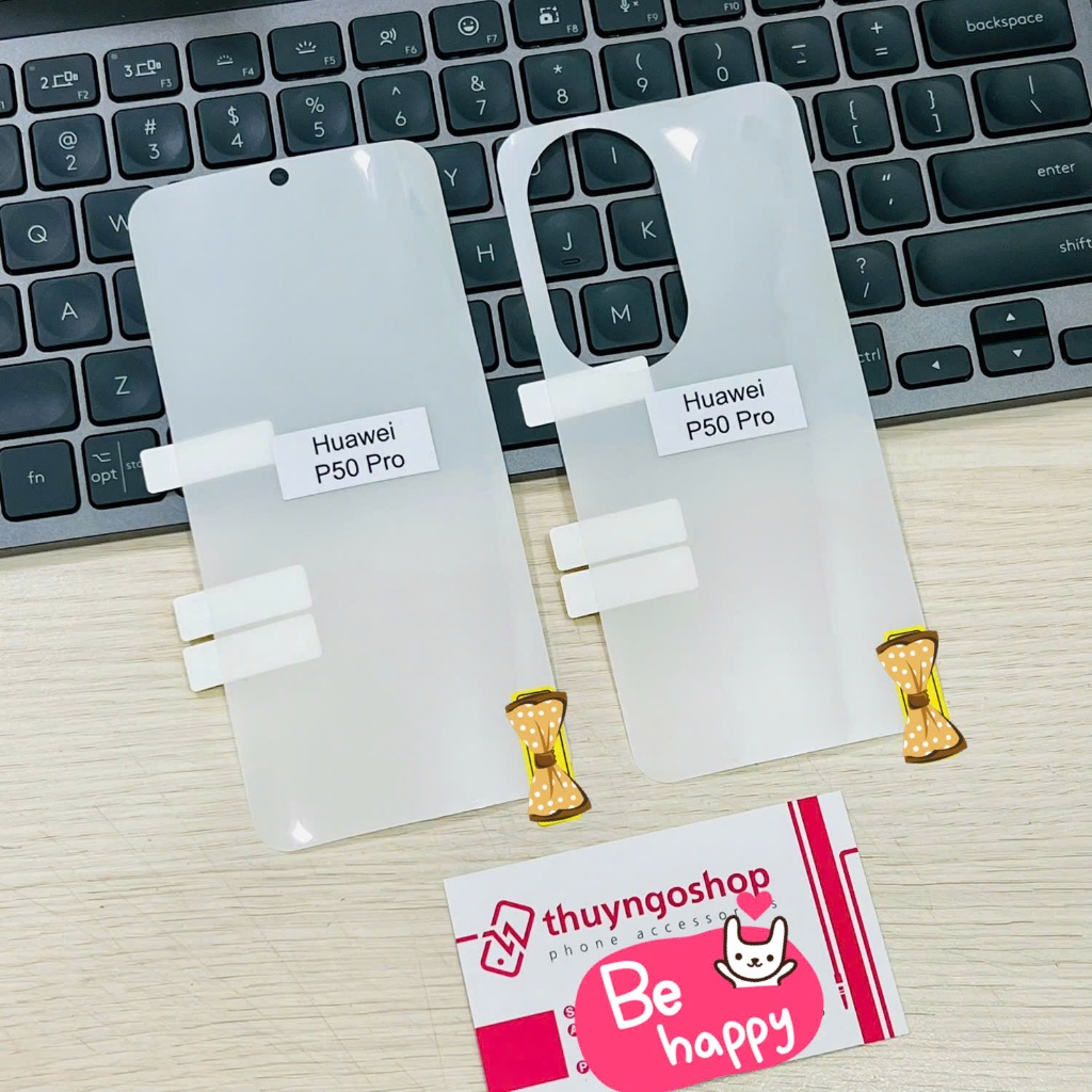 (2 miếng) PPF mờ chống vân tay Huawei P40 - P40 Pro - P50 - P50 Pro - Mate 40 - Mate 40 Pro - Mate 4