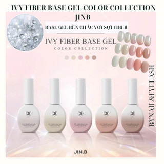 [Jinb] Sơn gel base sợi fiber có màu Ivy Fiber base gel color collection (1pcs)