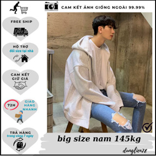 áo khoác hoodie zip big size nam nữ có size tận 145kg nam nữ túi trong đủ màu sắc bản nâng cấp hoàn thiện