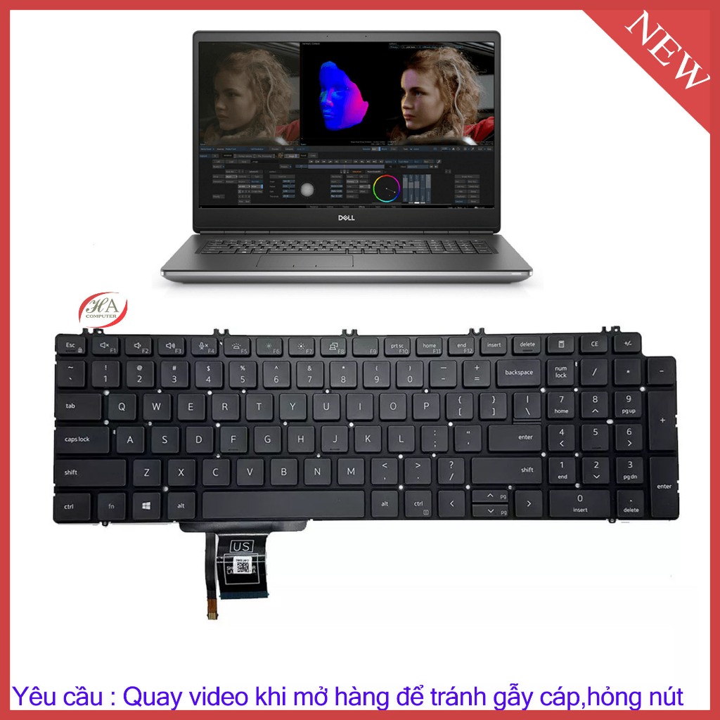 Bàn Phím Dell Precision 7550