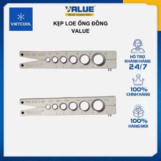 KẸP LOE ỐNG ĐỒNG VALUE CHÍNH HÃNG ( KẸP RON CAM BẢN RỘNG 3.4CM )