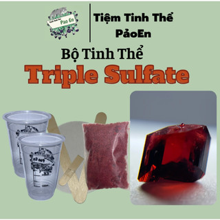   TRIPLE SULFATE Co  Bộ dụng cụ nuôi tinh thể   có giấy hướng dẫn   