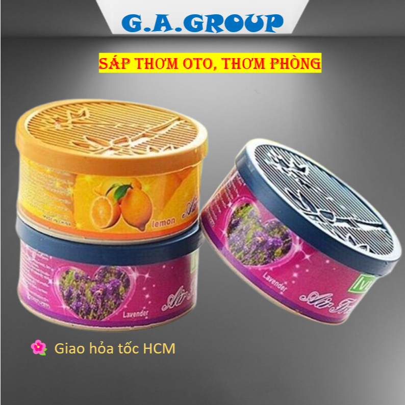 Sáp Thơm Để Phòng, Tủ Quần Áo, Xe Ô Tô, Nhà Vệ Sinh Hương Oải Hương, Táo, Chanh, Hoa Hồng ( mùi ngẫu nhiên )