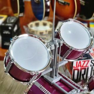 (HOẢ TỐC HCM) Bộ trống Jazz Drum 5 trống cho bé đủ màu sắc đẹp (tặng kèm ghế)