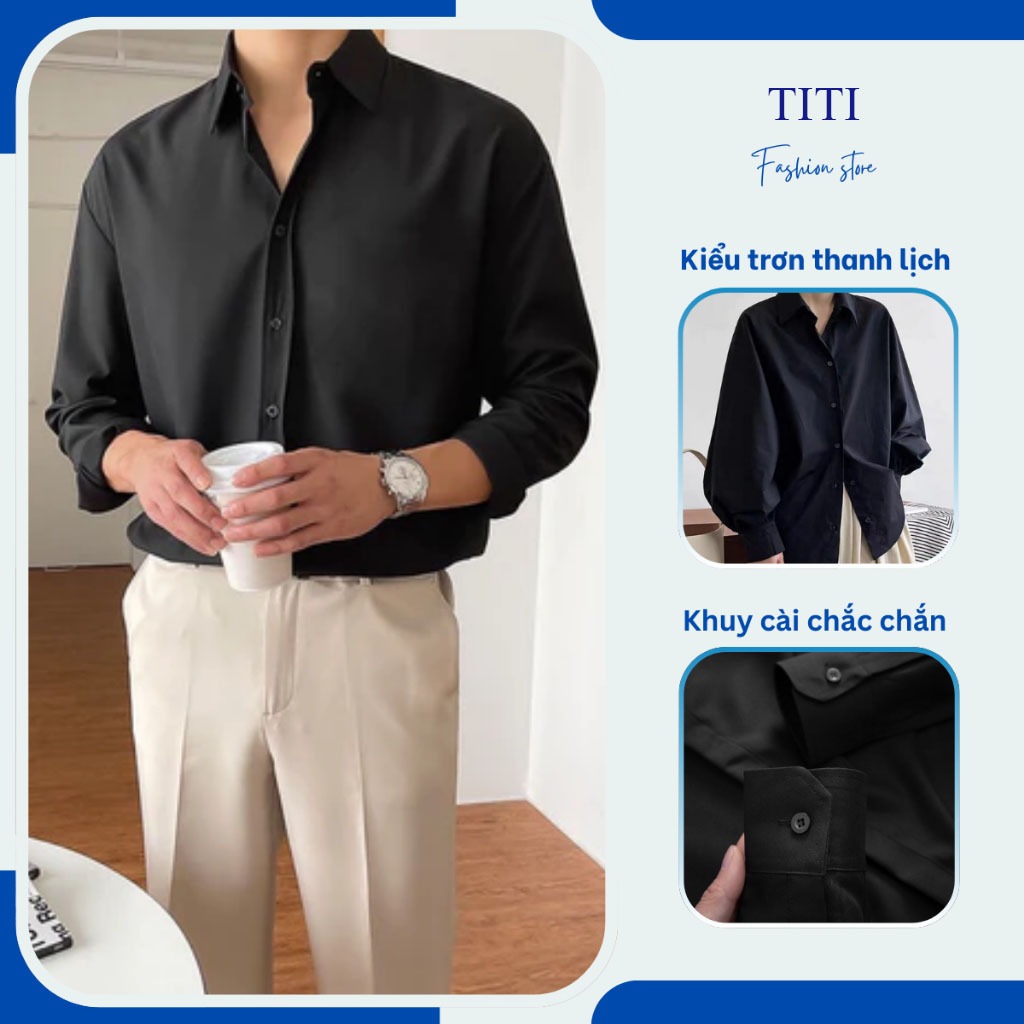 Áo sơ mi nam nữ đủ màu đơn giản có nhiều màu