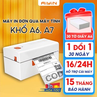 Máy in đơn sàn TMĐT khổ A6,A7, in mã vận đơn,hoá đơn bán hàng,tem,mã vạch, logo,BH 15 tháng