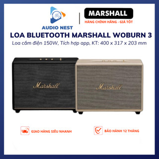 Loa Marshall Woburn 3 Chính Hãng Newseal - Bảo Hành 12 Tháng