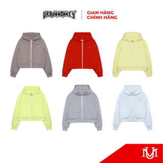 Áo Khoác Hoodie URBAN MONKEY Goblin Signature Hoodie Zip Nỉ 6 Phối Màu Form Boxy Nam Nữ