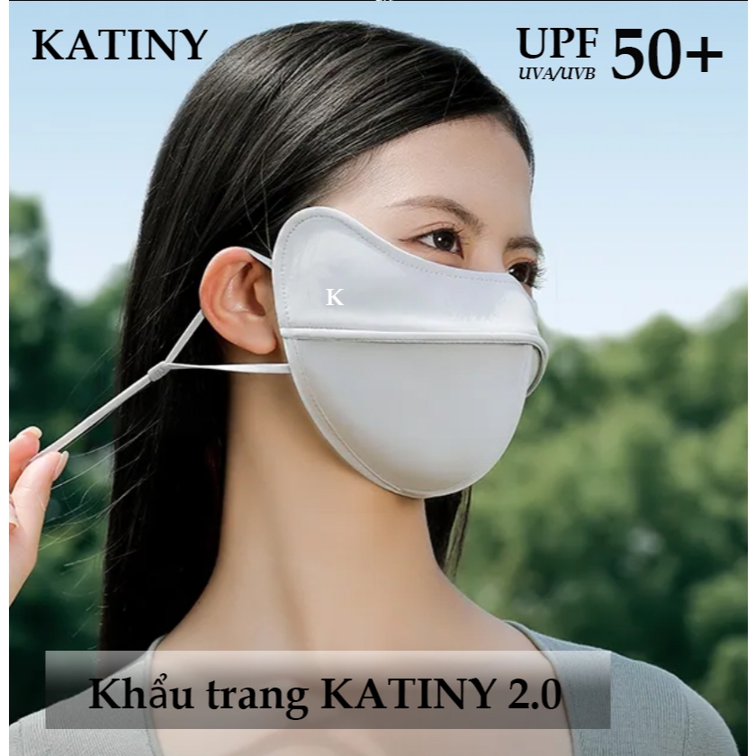 Khẩu Trang KATINY 2.0 - có gọng - Chống nắng UPF 50+ chống tia UV chính hãng